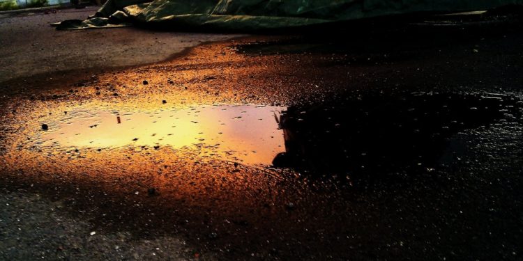 Ölflecken entfernen