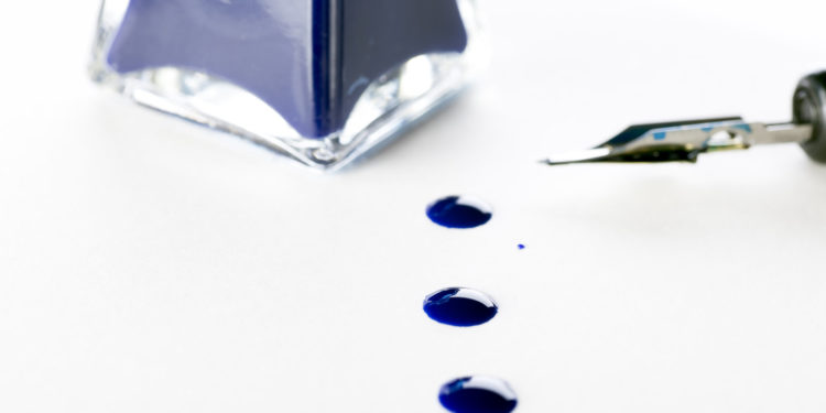 Tintenflecken entfernen