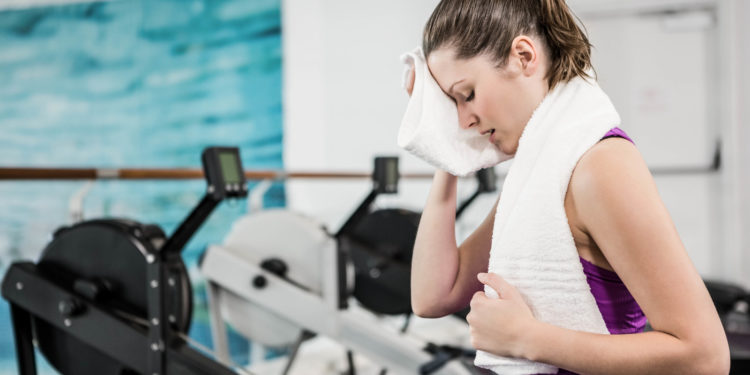 Schweißflecken entfernen