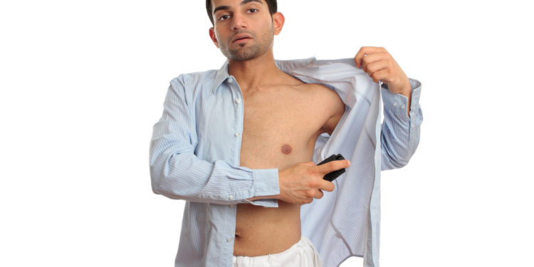 Deoflecken entfernen