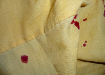 Blutflecken entfernen