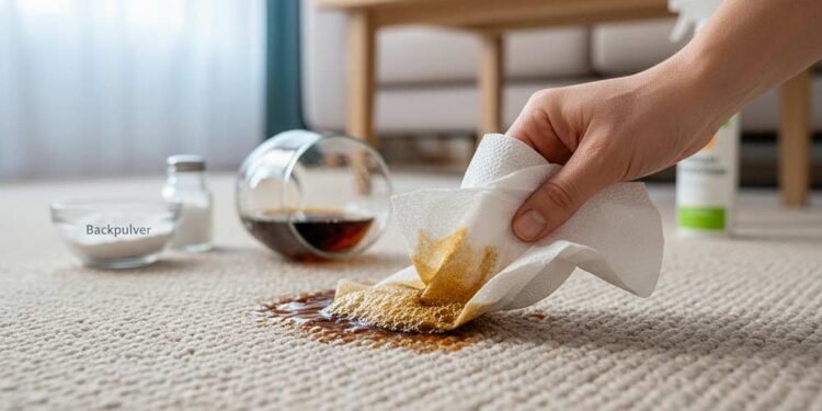 Colaflecken entfernen