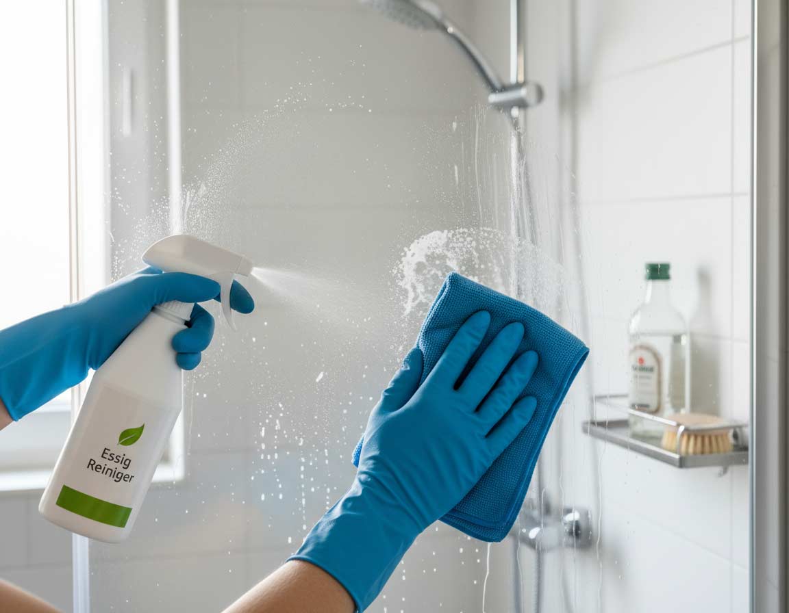 Kalkflecken mit Essig entfernen Kalkflecken mit Essig entfernen