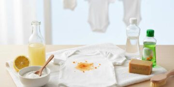 Karottenflecken entfernen