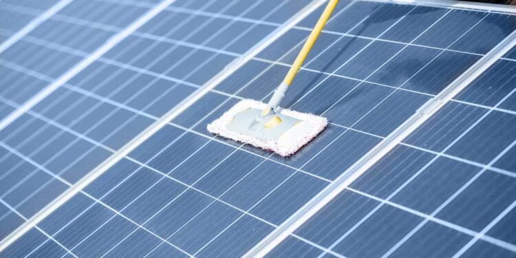Photovoltaik Reinigung
