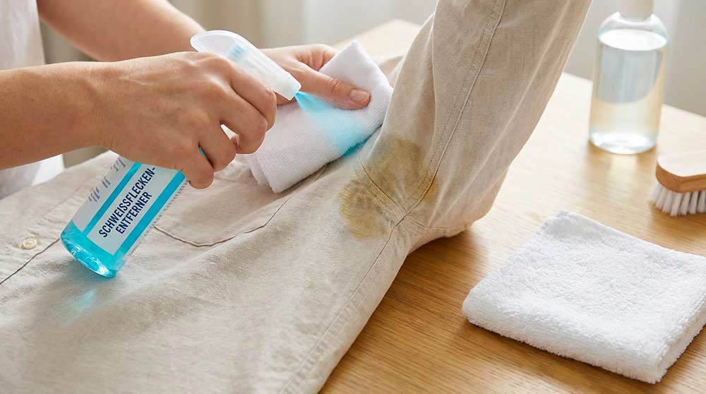 Schweißflecken entfernen Schweißflecken entfernen