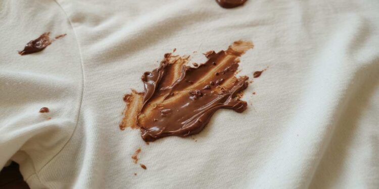 Nutella Flecken