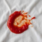 Tomatensoße Fleck